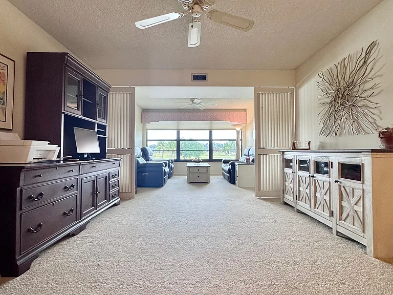 Spacious living room - ready for your designed decor!