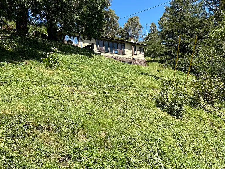 Home outside.