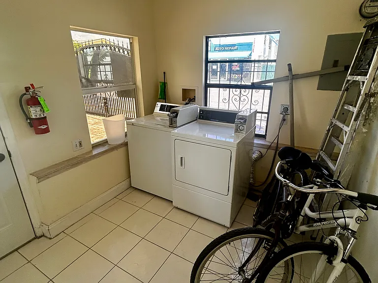 Shared Laundry room/bike storage