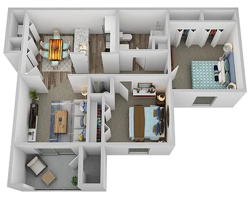 Floor plan Rhodes