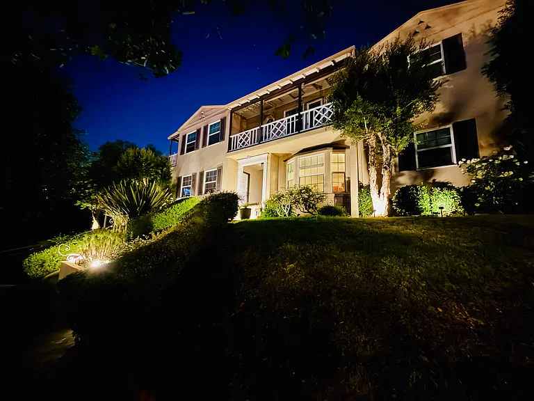I have it beautifully lit at night!