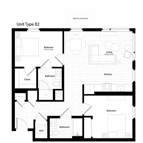 Floor plan B2
