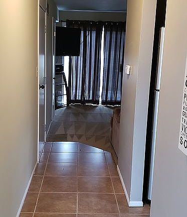 Hall to living room
