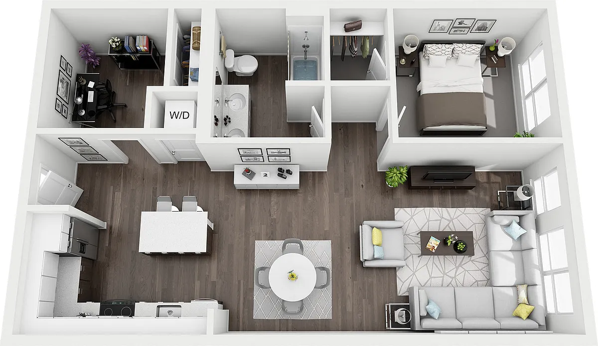 Floor plan Dickinson