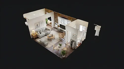 Floor plan STUDIO 207