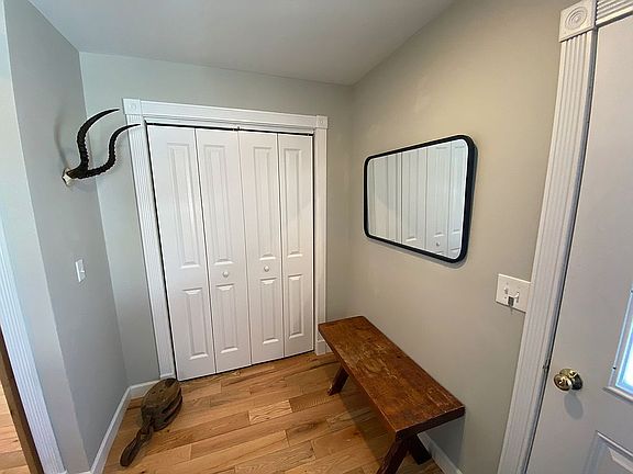 Front entry - closet