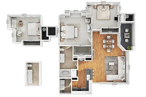 Floor plan 2A1