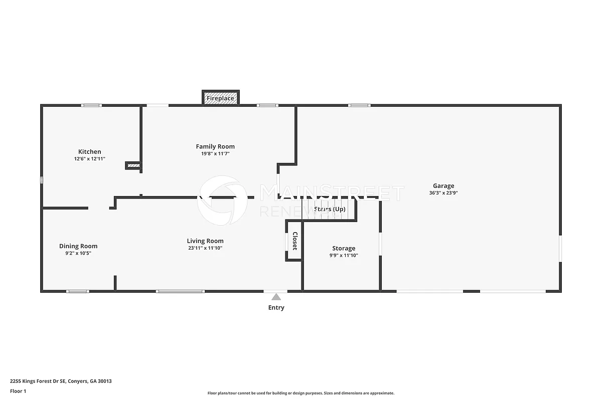 Floor Plan - 2255 Kings Forest Dr SE