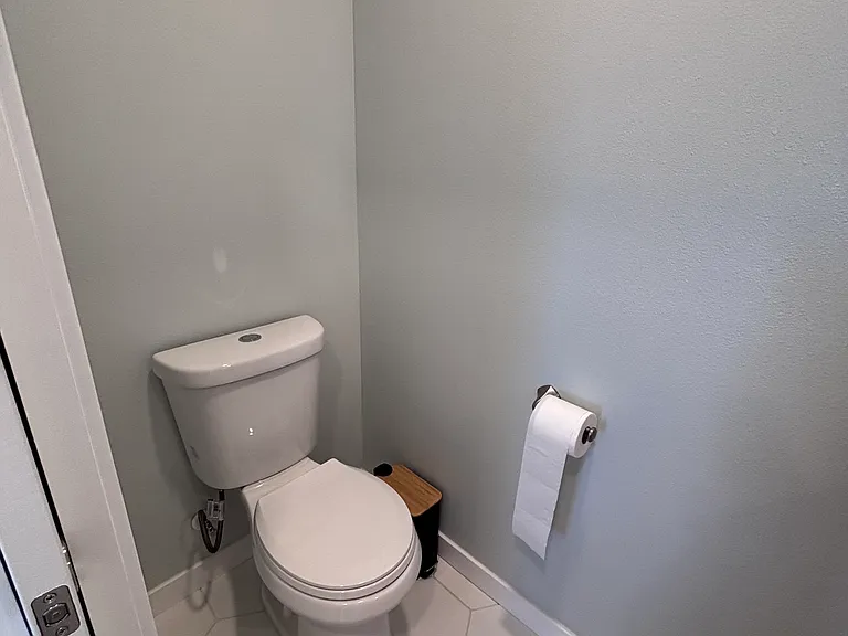 Downstairs half bath