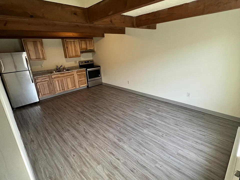 FAMILY ROOM AND KITCHEN