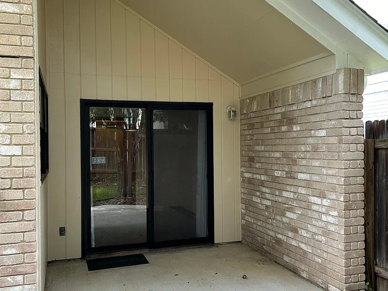 Back patio
