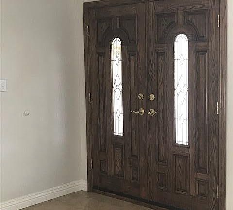 double front door
