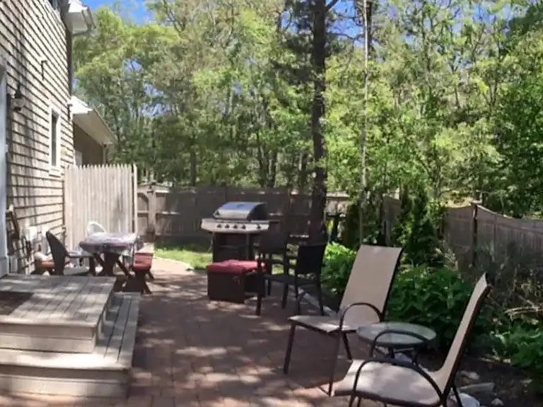Pleasant space for a morning coffee or a bbq at the end of the day for all to enjoy