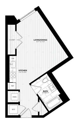 Floor plan Studio-A4