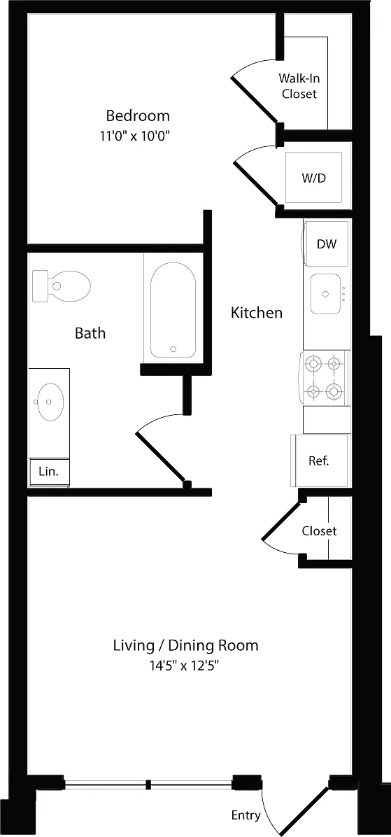 Floor plan LW3 East- Floor 1