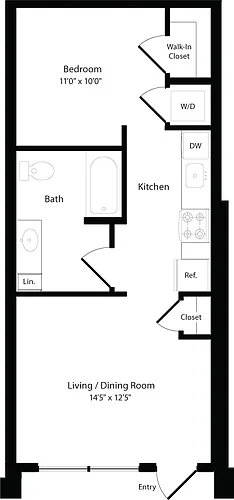 Floor plan LW3 East- Floor 1