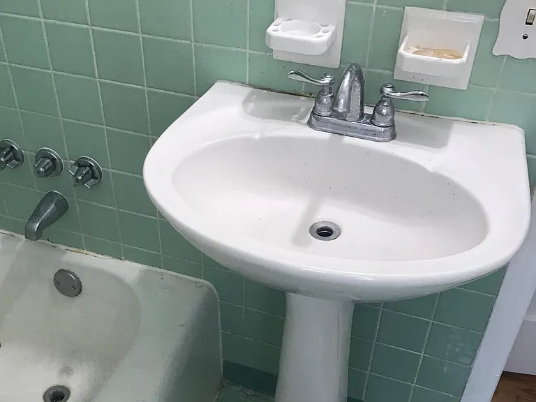 Bathroom sink and tub