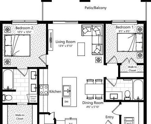4th image of 100 N Banister Dr #3413