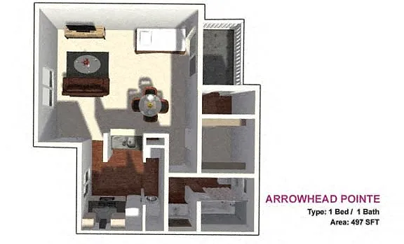 Floor plan Studio