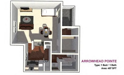 Floor plan Studio