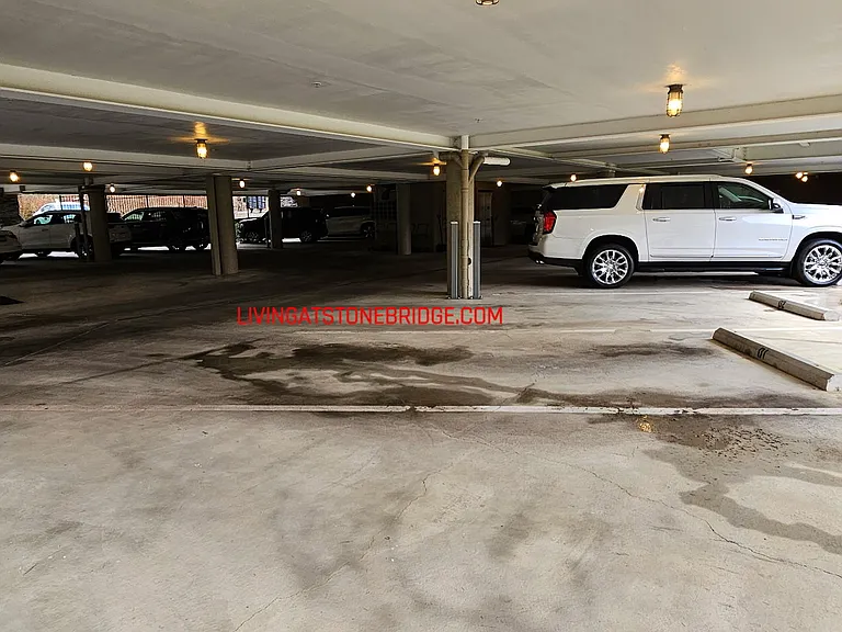 Underneath garage