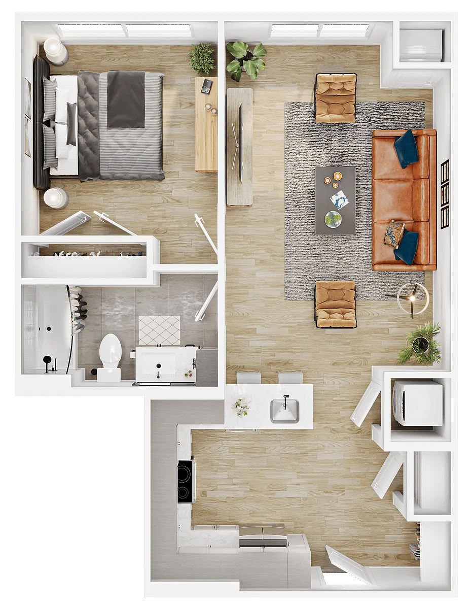 Floor plan A16
