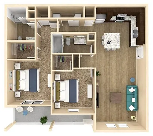 Floor plan Mirage