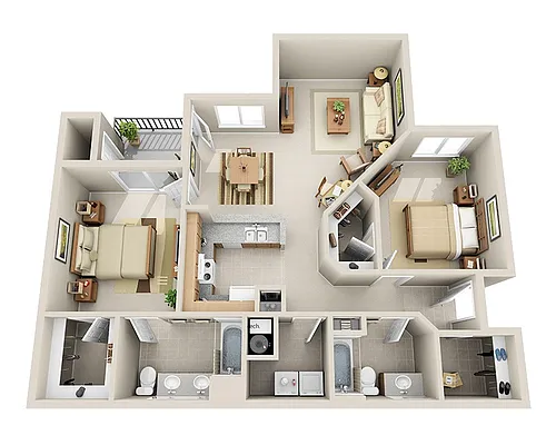 Floor plan Mountaineer Affordable