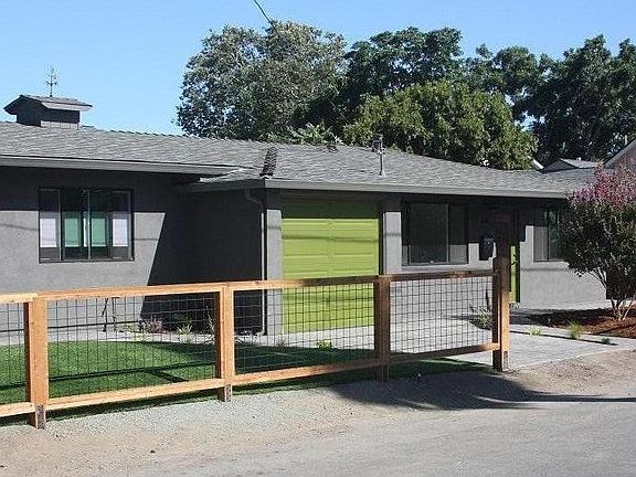 Full front of home with mother in law unit