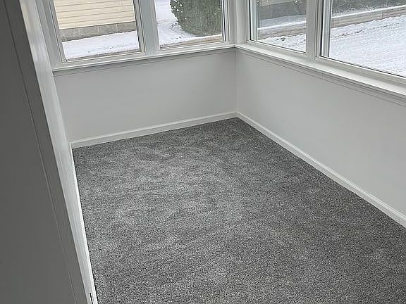 Right side of finished porch