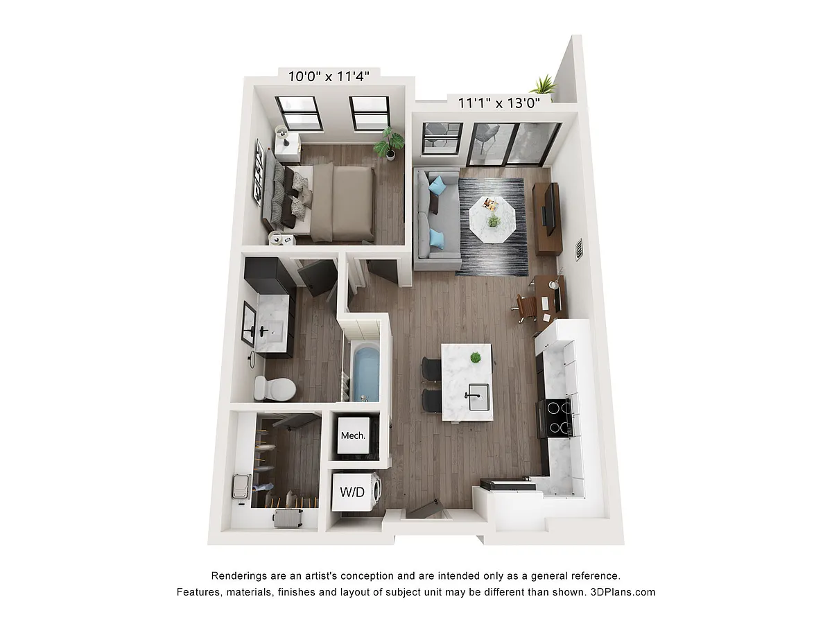 Floor plan A5 - Affordable