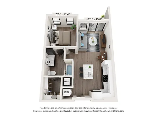 Floor plan A5 - Affordable