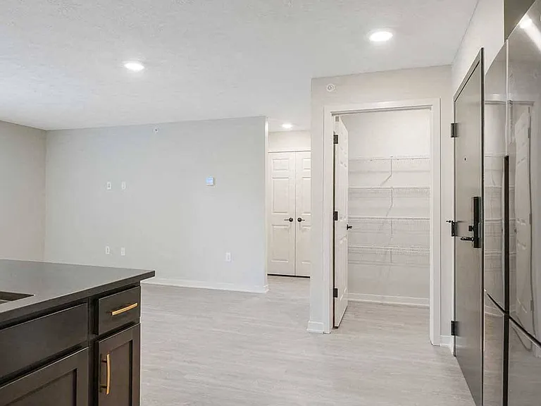 Our Dove floor plan features an ultra-spacious pantry.
