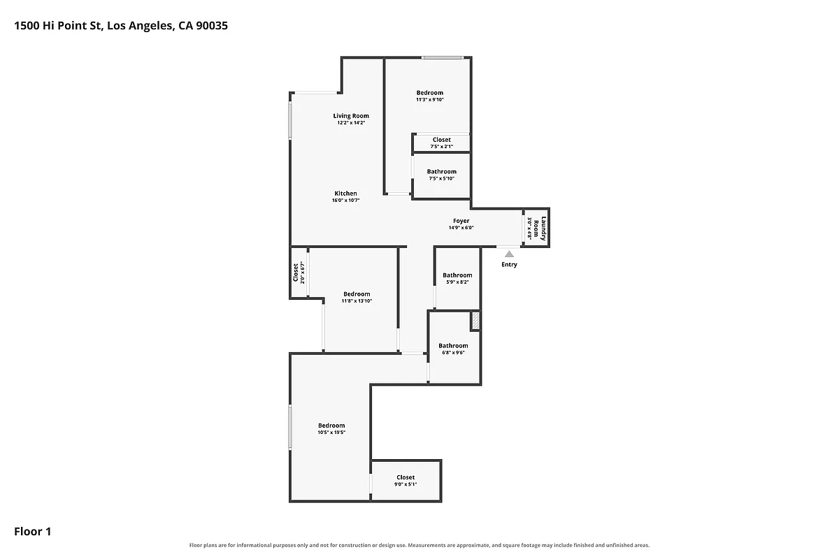 Floor plan Jupiter
