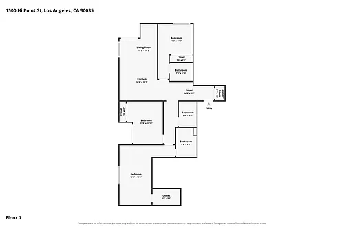 Floor plan Jupiter