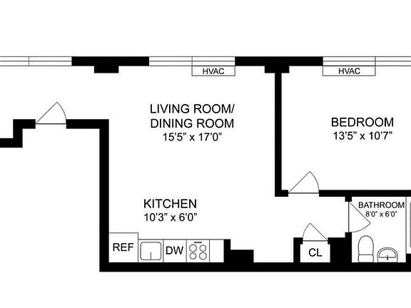 2nd image of 401 W 33rd St #3A
