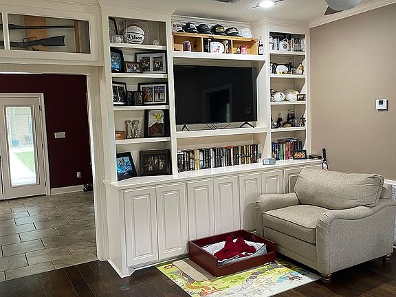 Family room built-in