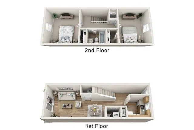 Floor plan 2 Bedroom