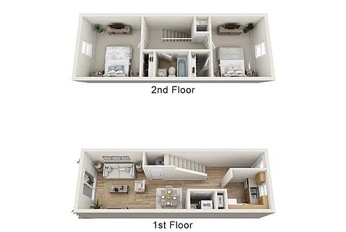 Floor plan 2 Bedroom