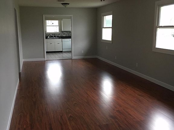 Living Room/Dining combo with laminate floor
