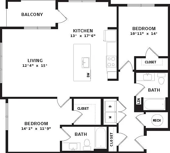 FRONTIER - B1 - 2 Bedroom FRONTIER - B1 - 2 Bedroom