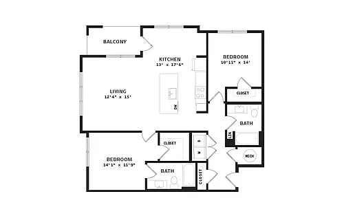 Floor plan Frontier