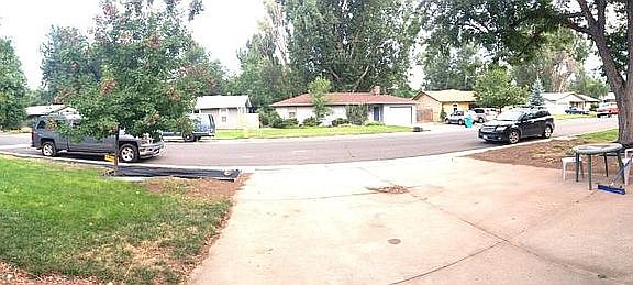 View from front door