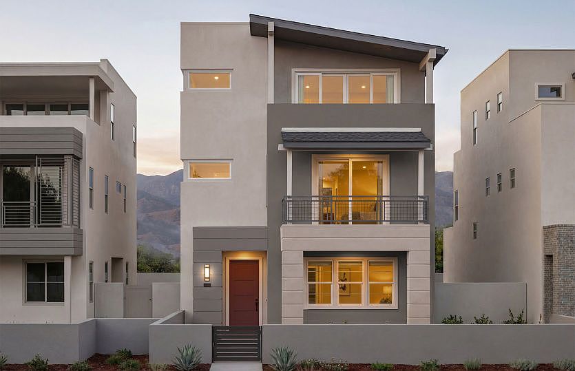 Plan 2 Mid-Century Elevation B