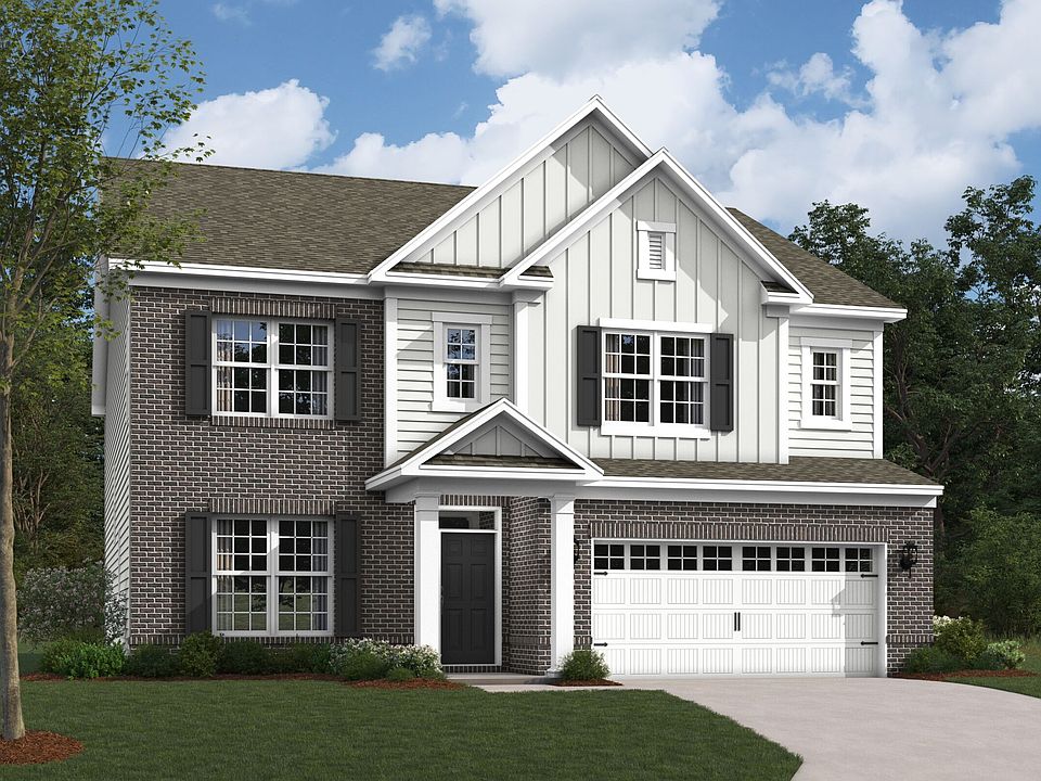 Glendale Elevation A with Optional Brick