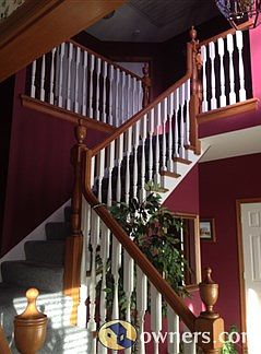 Foyer entry view.