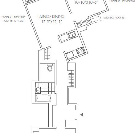 2nd image of 20 Exchange Pl APT 1107