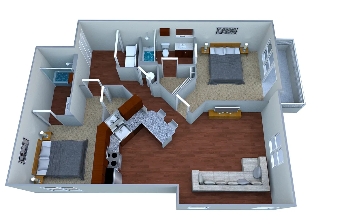 Floor plan Legacy 2-D Phase II