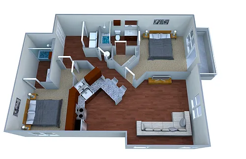 Floor plan Legacy 2-D Phase II