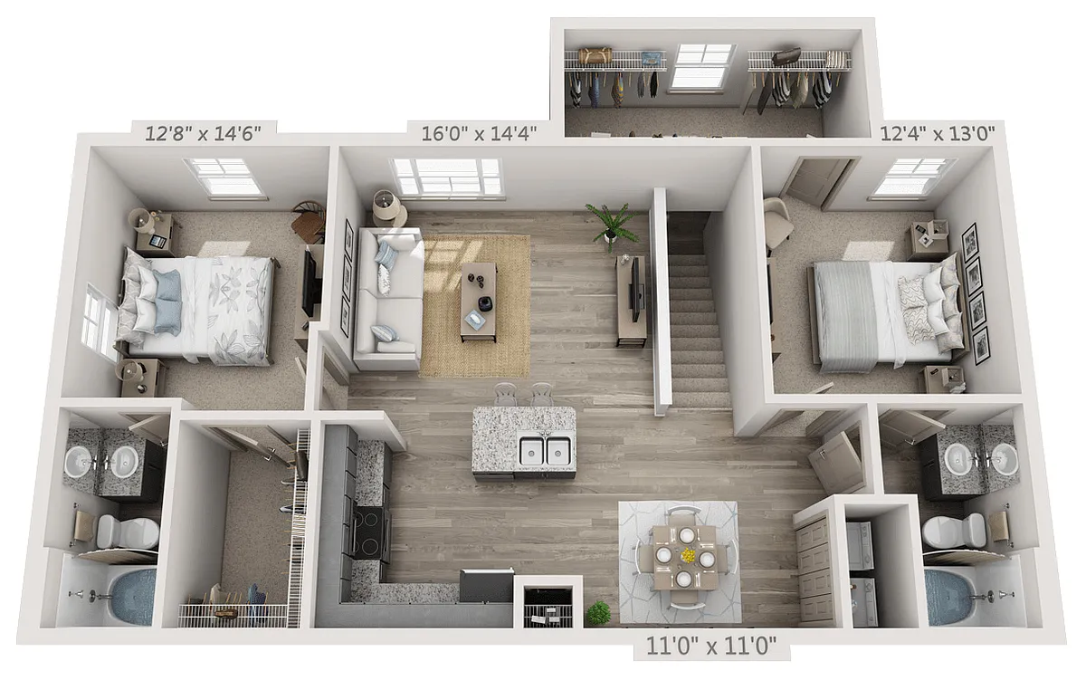 Floor plan B4